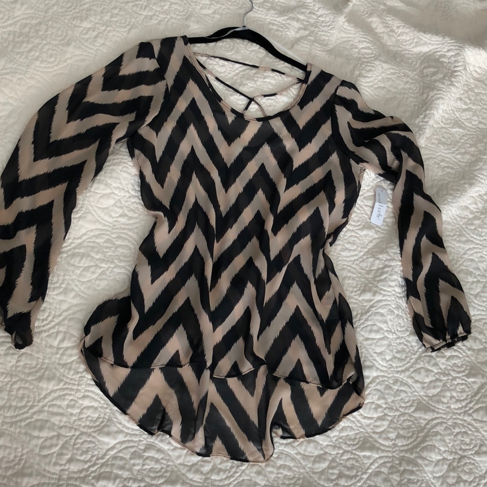 Charming Charlie high low tunic